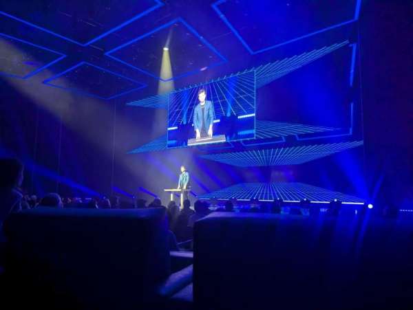 Mat Franco Theater at The Linq, section: Pref, row: GG, seat: 13, 14, 15