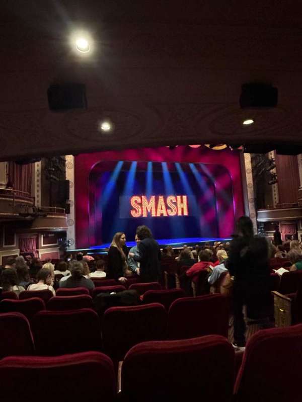 Imperial Theatre, section: Orchestra L, row: Q, seat: 205
