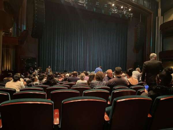 Diamonstein Concert Hall, section: Orch L, row: P, seat: 11