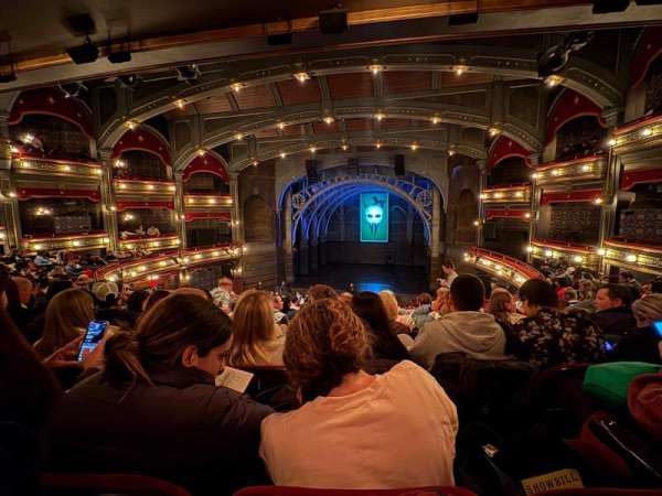 Lyric Theatre, section: Dress Circle C, row: H, seat: 124