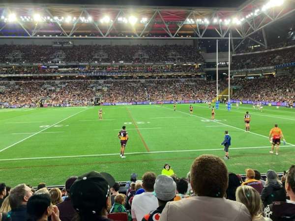 Suncorp Stadium, section: 323, row: 10, seat: 55