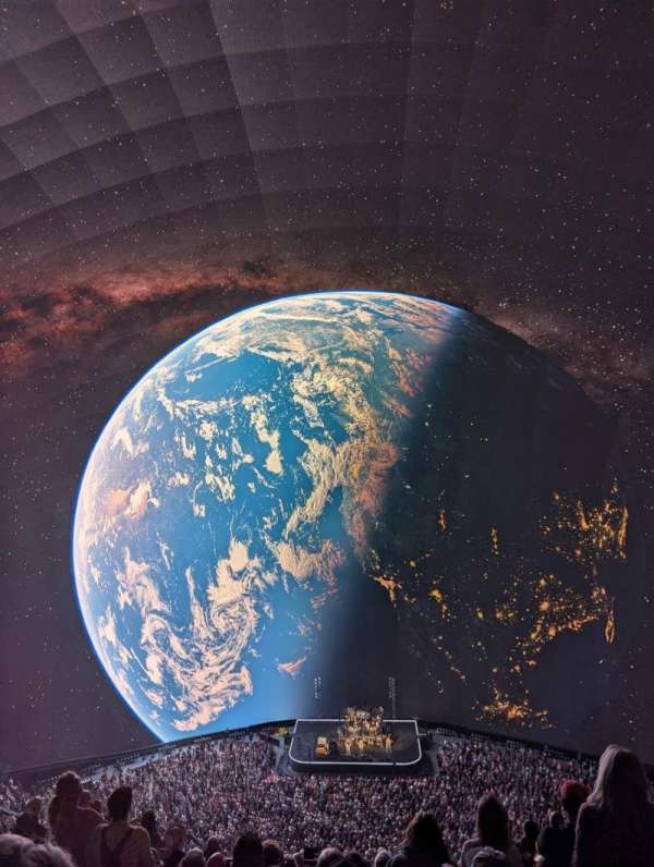 The Sphere, Vegas, section: 406, row: 14, seat: 20