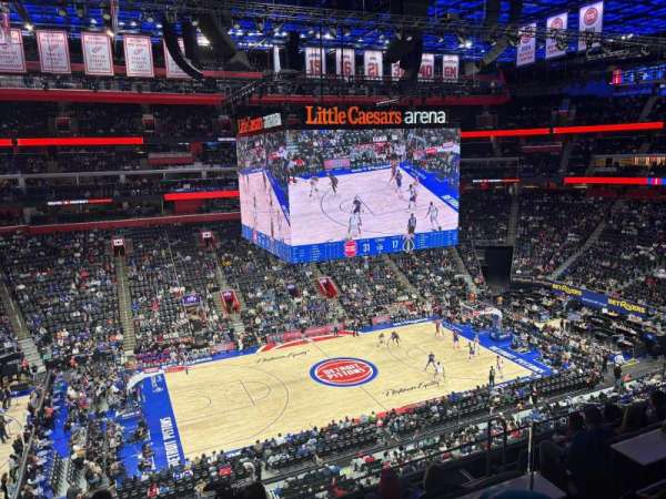 Little Caesars Arena, section: M13, row: 2, seat: 8