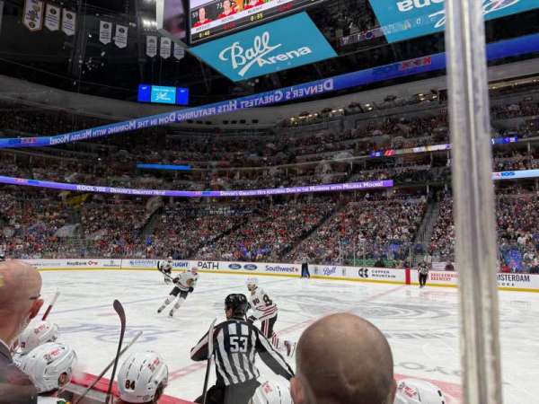 Ball Arena, section: 148, row: 3, seat: 11