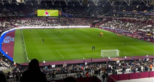 London stadium, section: 247, row: 58, seat: 85