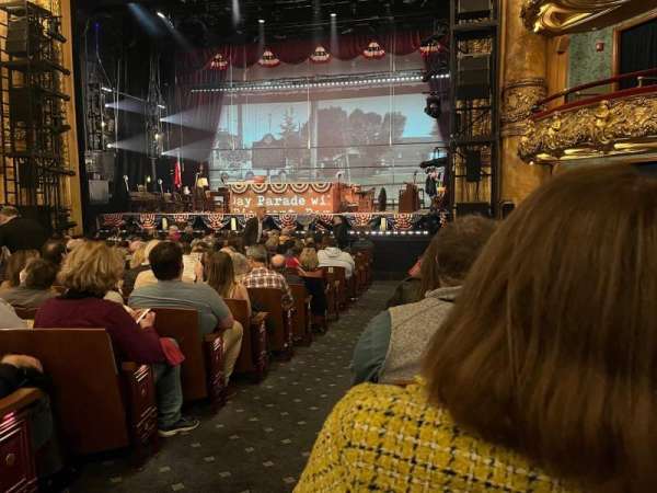 Emerson Colonial Theatre, section: Orchestra R, row: Q, seat: 2