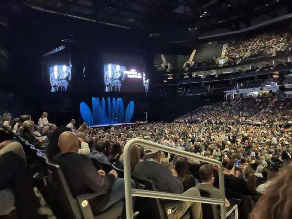 Spectrum Center, section: 103, row: M, seat: 26