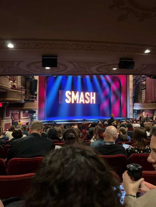 Imperial Theatre, section: Orchestra L, row: S, seat: 21
