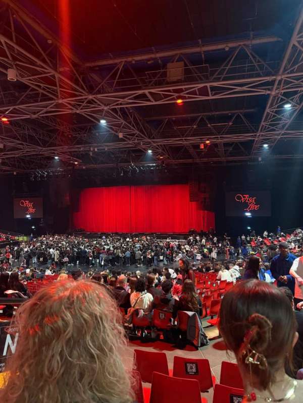 Zénith Paris, section: O, row: 27, seat: 188