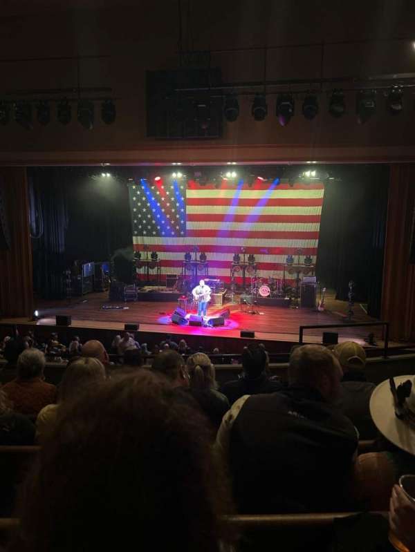 Ryman Auditorium, section: BAL-12, row: F, seat: 6
