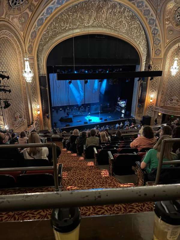 Paramount Theatre, Seattle, section: Mezzanine 25, row: J, seat: 2