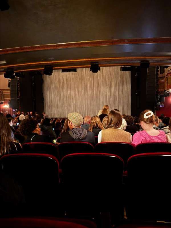 St. James Theatre, section: Orchestra R, row: R, seat: 8