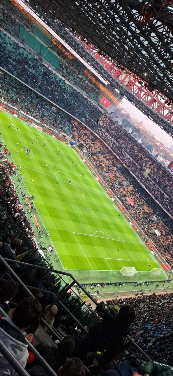 San Siro, section: 322, row: 5, seat: 1
