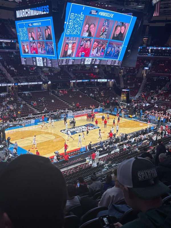 Rocket Arena, section: M110, row: 14, seat: 25
