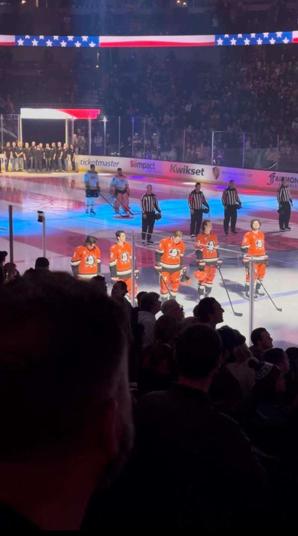 Honda Center, section: 205, row: K, seat: 8