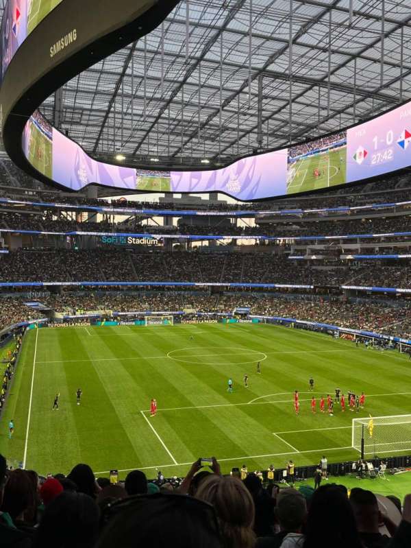 SoFi Stadium, section: 204, row: 13, seat: 6