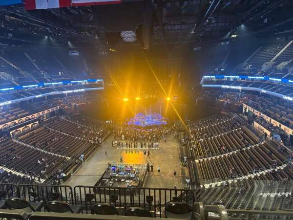 Spectrum Center, section: 233, row: G, seat: 1