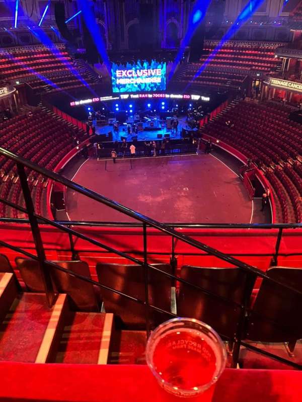 Royal Albert Hall, section: Rausing Circle T, row: 3, seat: 90