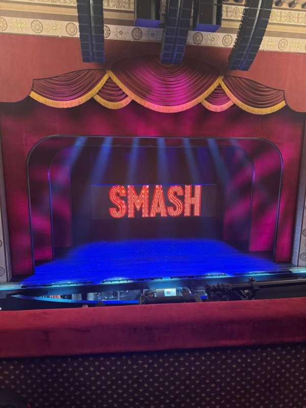 Imperial Theatre, section: Front Mezzanine LC, row: B, seat: 204