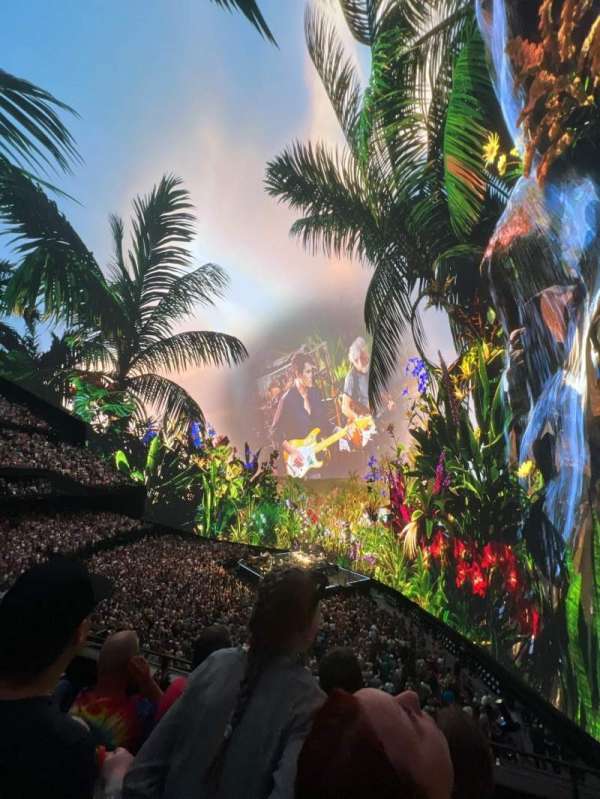 The Sphere, Vegas, section: 210, row: 3, seat: 5