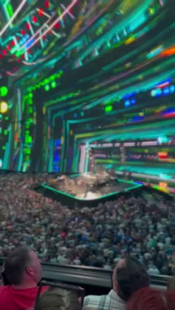 The Sphere, Vegas, section: 210, row: 3, seat: 5