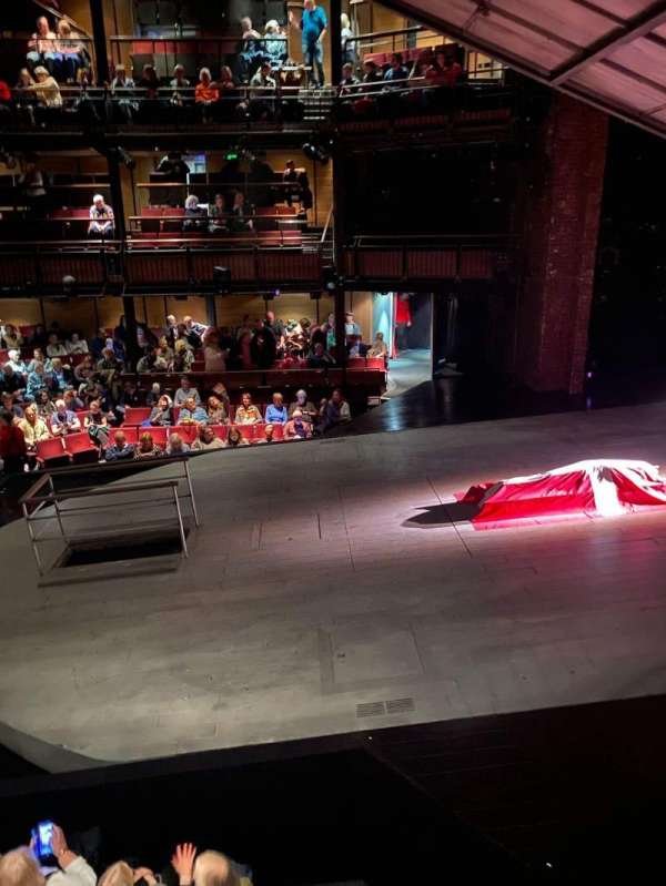 Royal Shakespeare Theatre, section: 1, row: B, seat: 9