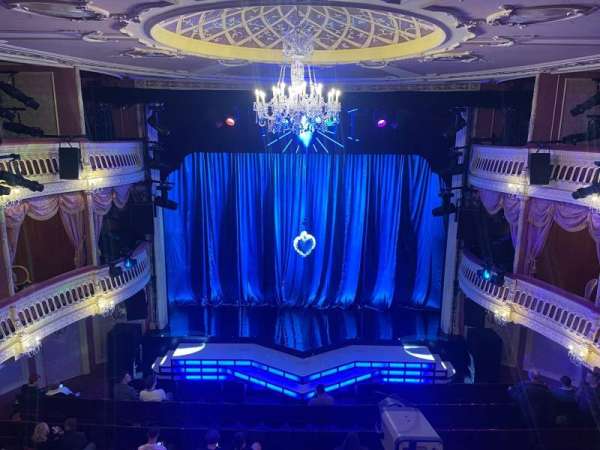 Criterion Theatre, section: Upper Circle, row: A, seat: 16