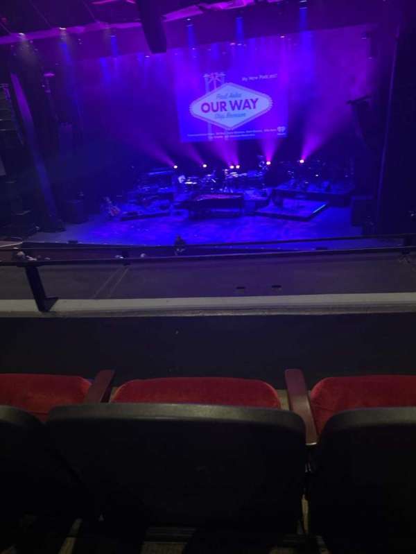 La Mirada Theatre for the Performing Arts, section: Balcony, row: BB, seat: 14
