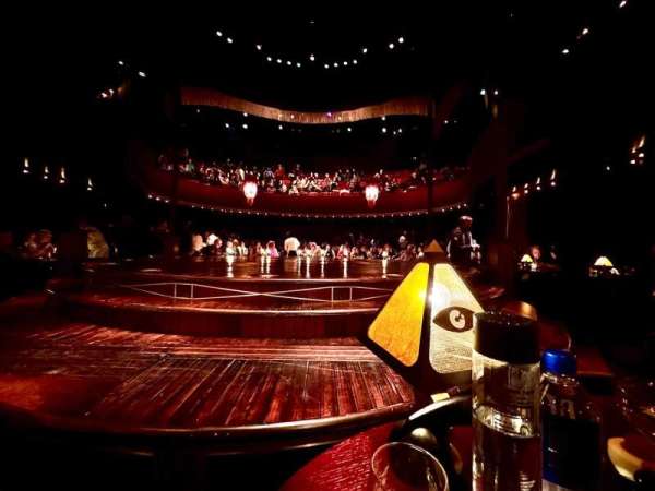 August Wilson Theatre, section: Kit Kat Klub Orchestra Table 1, row: A, seat: 104