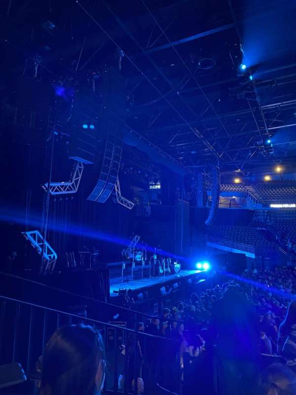Vorst Nationaal, section: 128, row: 4, seat: 2