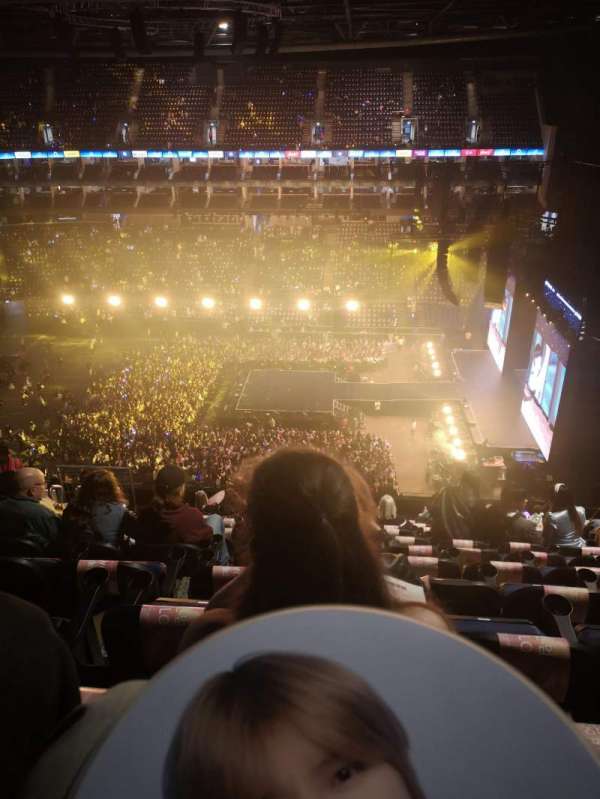 The O2, London, section: 420, row: N, seat: 941