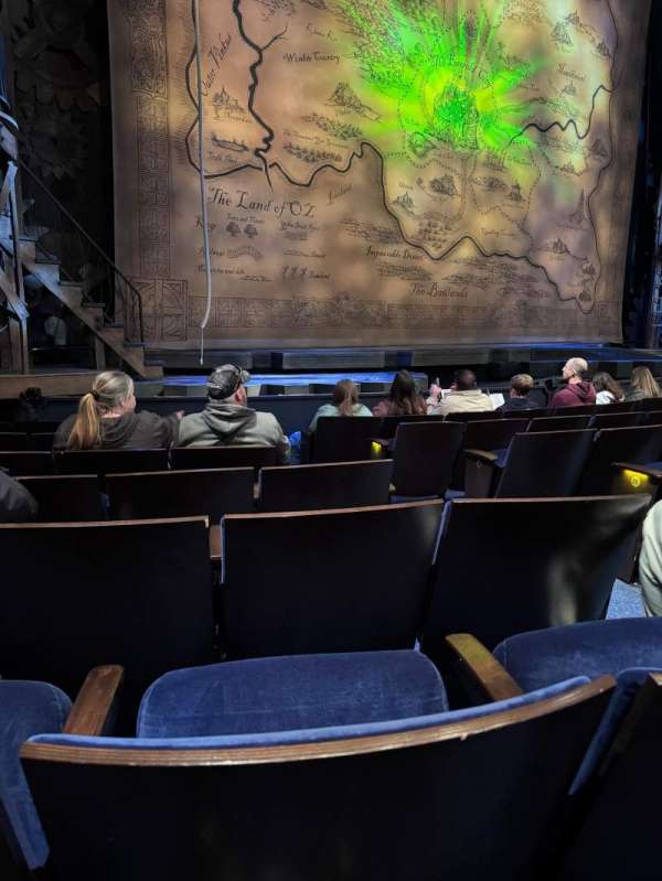 Gershwin Theatre, section: Orchestra R, row: C, seat: 7