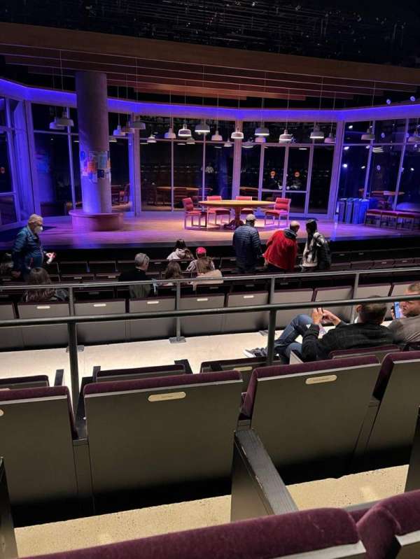 The Newman Mills Theater, section: Orchestra, row: J, seat: 4