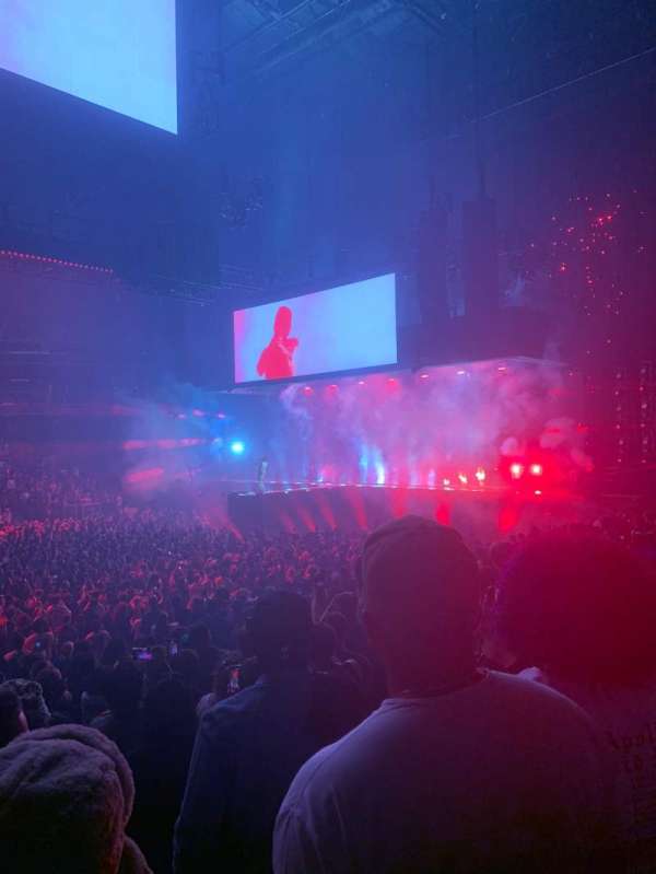 Spectrum Center, section: 114, row: N, seat: 10