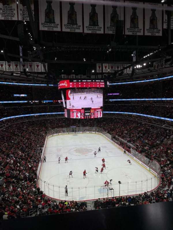 United Center, section: 310, row: 1, seat: 8