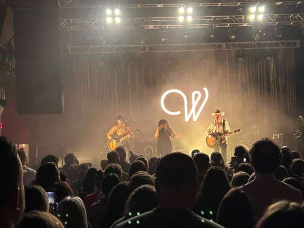 The Fillmore Charlotte, section: Floor, row: Back