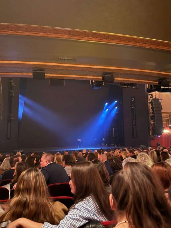 St. James Theatre, section: Orchestra L, row: P, seat: 13