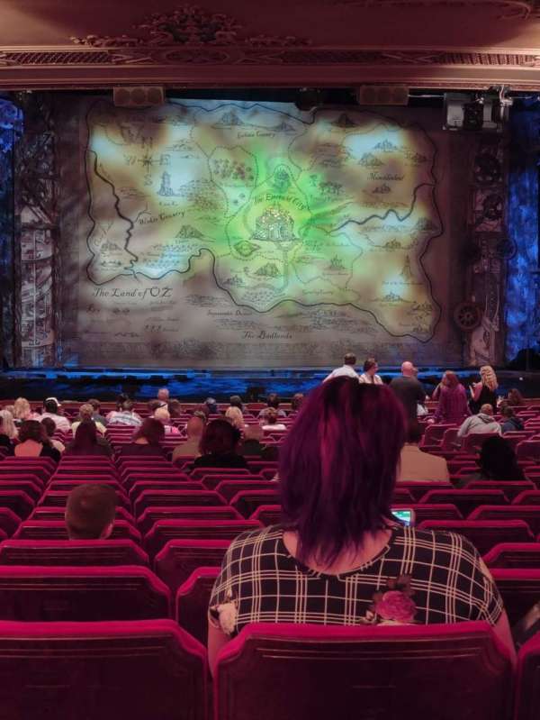 Ohio Theatre, Columbus, section: Orchestra 3, row: Z, seat: 115