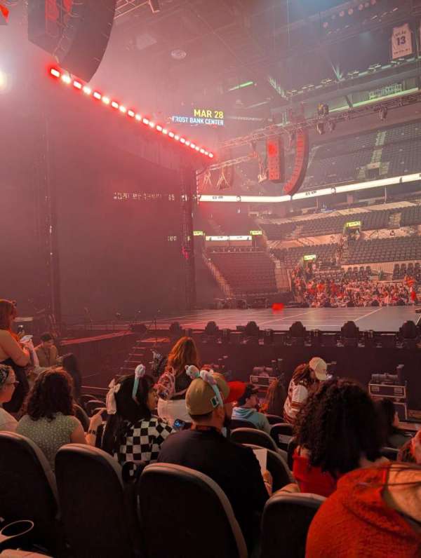 Frost Bank Center, section: 10, row: 12, seat: 4