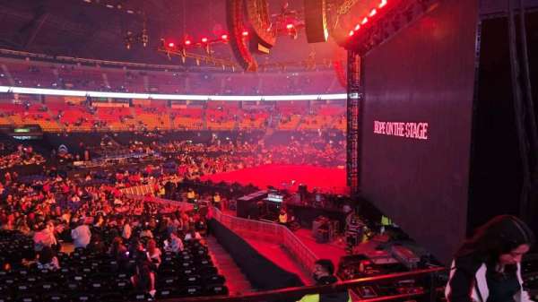 Palacio De Los Deportes, section: DD5, row: E, seat: 8