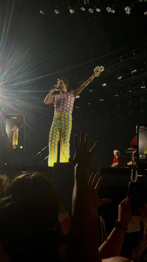 Moody Center, section: GA pit, row: 2