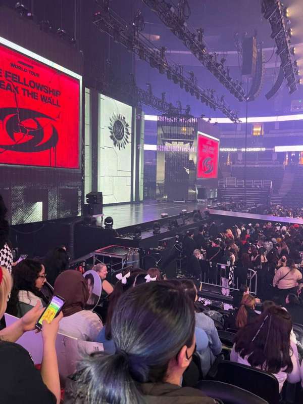 Honda Center, section: 208, row: E, seat: 5-6