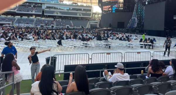 BMO Stadium, section: 110, row: F, seat: 23-24