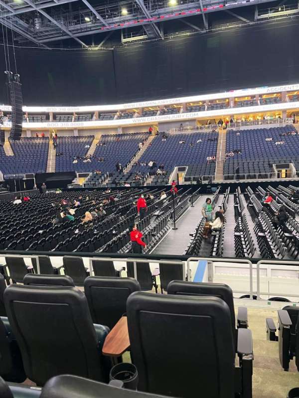 UBS Arena, section: 114, row: 8, seat: 7