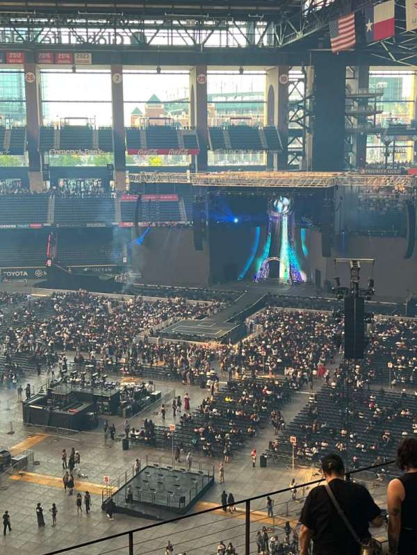 Globe Life Field, section: 222, row: 7, seat: 11