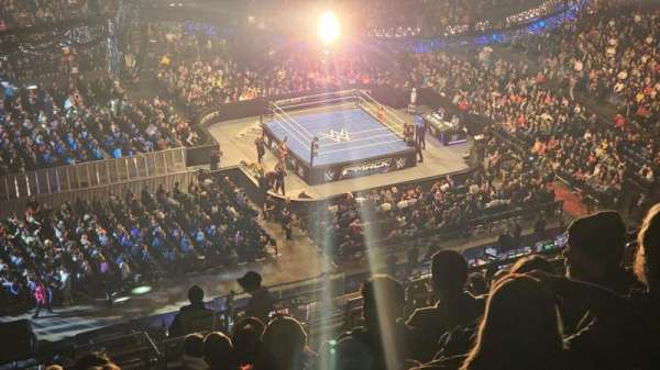 The O2, London, section: 402, row: R, seat: 480