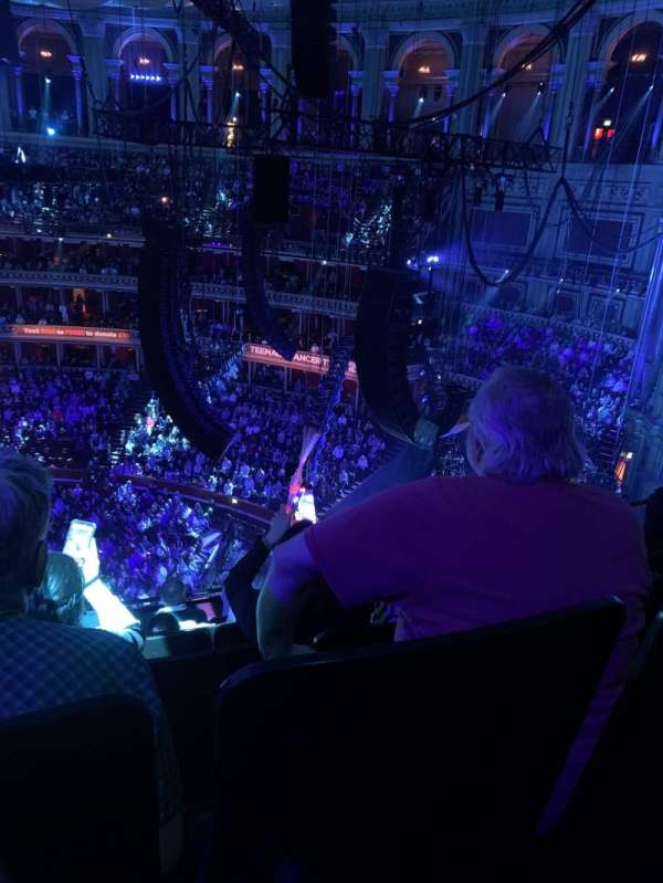 Royal Albert Hall, section: Rausing Circle Y, row: Y6, seat: 242