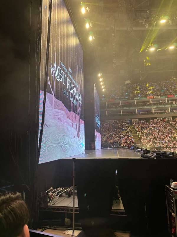 The O2, London, section: A101, row: D, seat: 22