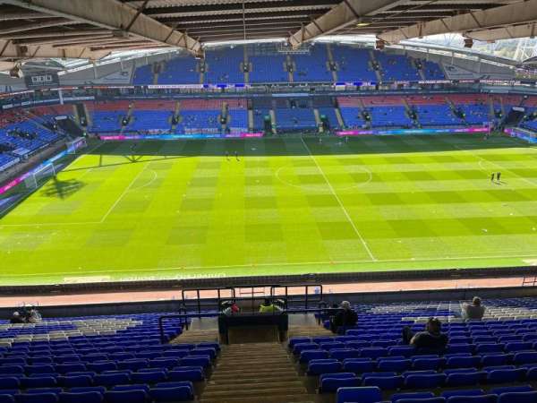 Toughsheet Community Stadium, section: East Stand upper, row: PP, seat: 68