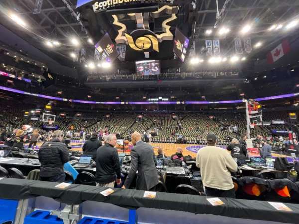 Scotiabank Arena, section: 119, row: 2, seat: 8